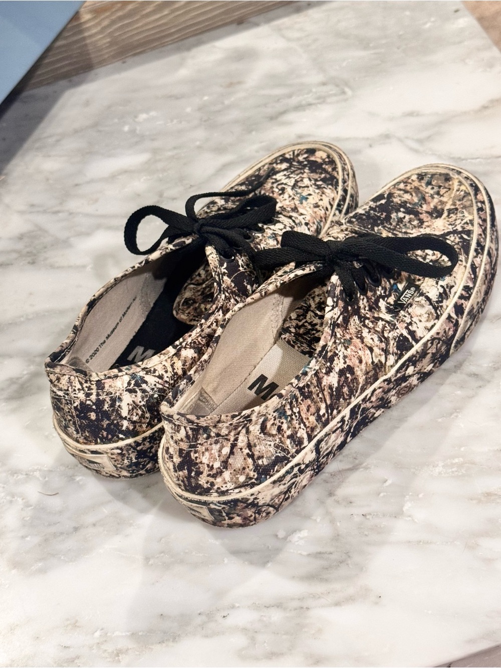 VANS x MoMA Authentic Jackson Pollock's One: Number 31, 1950 Sneakers